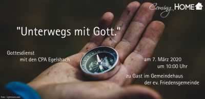 7. März 2020 - Pfadfinder Egelsbach - Unterwegs mit Gott (Demo)