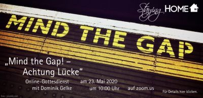 23. Mai 2020 - Dominik Gelke - Mind the Gap (Demo)